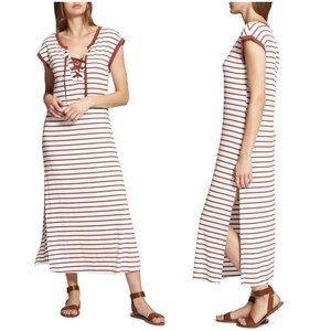Sanctuary Stripe Rivera Stripe Midi Dress Sz Small